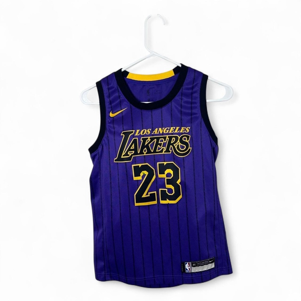Nike LeBron James Los Angeles Lakers purple